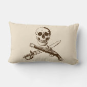 パイレーツライフdoblessideskullpillow_2 ランバークッション (裏面)