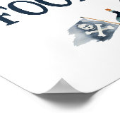 パイレーツ赤ちゃんシャワー食品サイン ポスター (角)