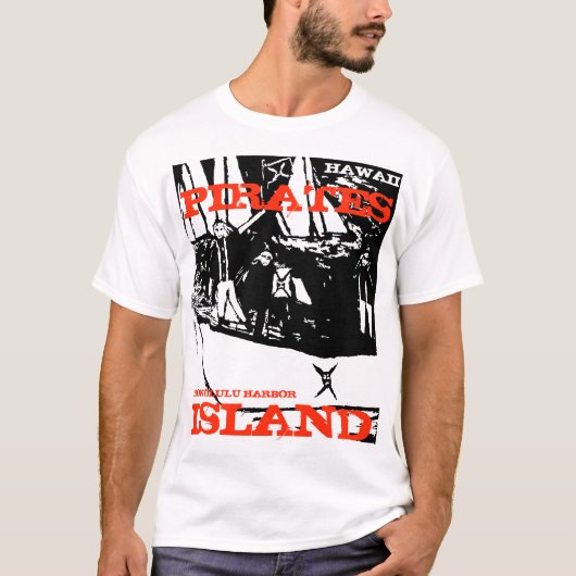 パイレーツ アイランド ホノルル Tシャツ (正面)