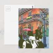 パイレーツ・アリー、マーチングバンド・ニューオーリンズ ポストカード (正面/裏面)