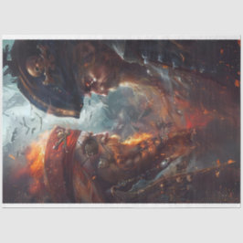 パイレーツ・イン・ア・デュエル・デクページティッシュペーパー 薄葉紙