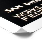 パイレーツ・オブ・ペンザンス1938 WPA ポスター (角)