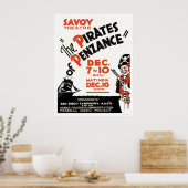 パイレーツ・オブ・ペンザンス1938 WPA ポスター (キッチン)