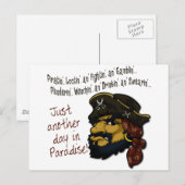 パイレーツ！ ポストカード (正面/裏面)