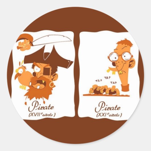 パイレーツ ラウンドシール (正面)