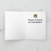 パイレーツ・ルート・サンタズ・ソレイ シーズンカード (内部)