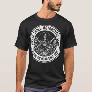 パイレートスカル自動車クラブ Tシャツ