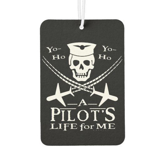 パイロットおもしろいスカルクロスフラワーズパイレーツユーモア カーエアーフレッシュナー (裏面)