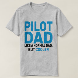 パイロットおもしろいパパパイロット航空航空機用芸術 Tシャツ