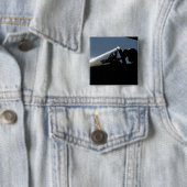 パイロットが離陸の準備をする 缶バッジ (インサイチュ)