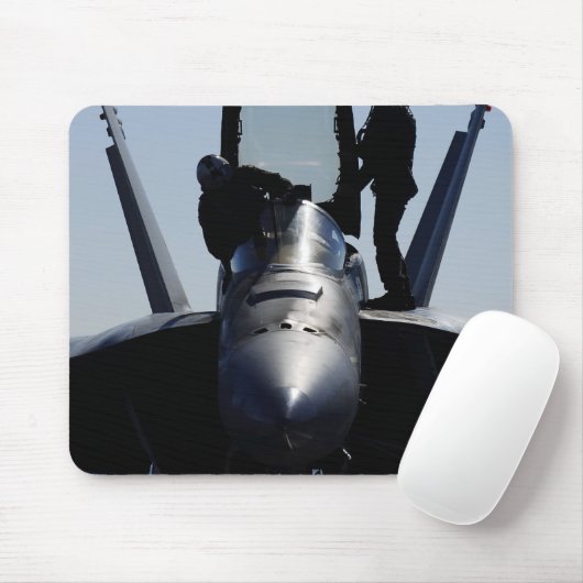パイロットが飛行前検査を行う マウスパッド (マウス)
