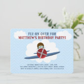 パイロットと彼の飛行機 招待状 (スタンド正面)