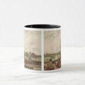 パイロットのジェティ、ルアーブル、ミスティby Camille Pissarro マグカップ (中央)