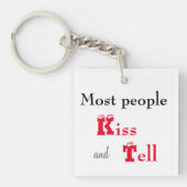 パイロットの危険な状態の正方形のキーホルダー キーホルダー (正面)