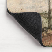 パイロットの桟橋、ル・アーヴル、もやもや by カミーユ・ピッソロ マウスパッド (コーナー)