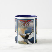 パイロットの1910年のヴィンテージの航空マグ マグカップ (中央)