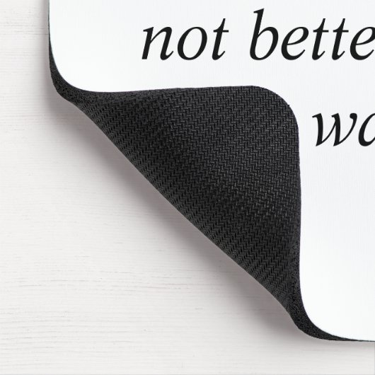 パイロットはよりちょうど方法クーラーをよくしません マウスパッド (コーナー)