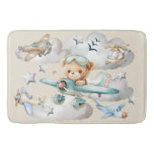 パイロットカスタムテディベア バスマット (正面)