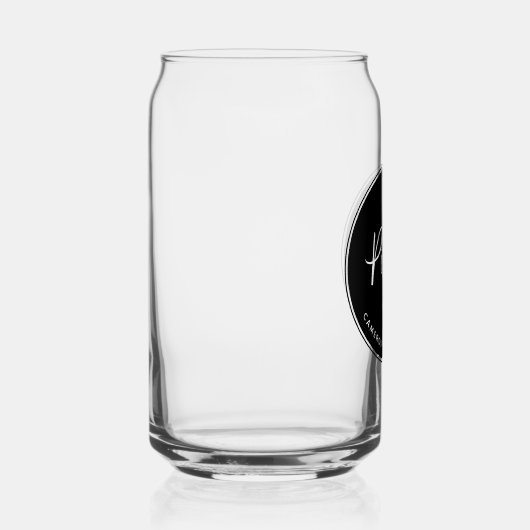 パイロットカスタム航空学校の卒業エレガント ガラス缶 (右)