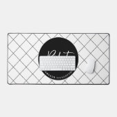 パイロットカスタム航空学校の卒業エレガント デスクマット (キーボード&マウス)