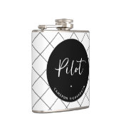 パイロットカスタム航空学校の卒業エレガント フラスク (右)