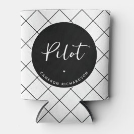 パイロットカスタム航空学校の卒業エレガント 缶クーラー