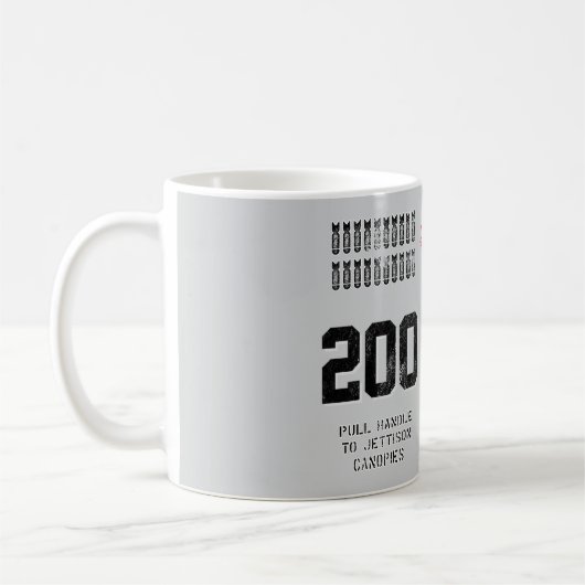 パイロットギフトアイディア:ファイタージェット コーヒーマグカップ (左)