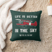 パイロットギャグの人生は空の引退でより良い クッション (ブランケット)