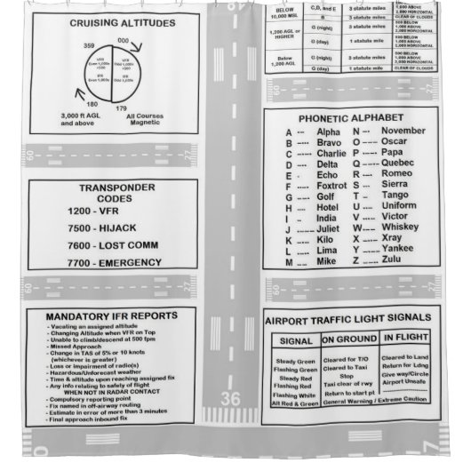パイロットクニーボード シャワーカーテン (正面)