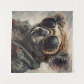 パイロットコアラ タペストリー (正面(横))