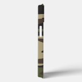 パイロットタイポグラフィと軍隊機迷彩 Case-Mate iPhoneケース (裏面 / 右)