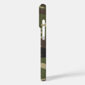 パイロットタイポグラフィと飛行機のミニマリストのパーソナライズ Case-Mate iPhoneケース (裏面 / 左)