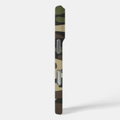 パイロットタイポグラフィと飛行機のミニマリストのパーソナライズ Case-Mate iPhoneケース (裏面 / 右)