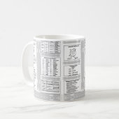 パイロットニーボードコーヒーマグ コーヒーマグカップ (正面左)