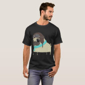 パイロットパグ Tシャツ (正面フル)