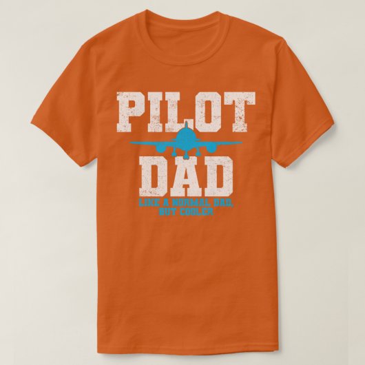 パイロットパパヴィンテージ Tシャツ (デザイン正面)