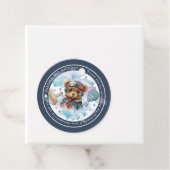 パイロットパーソナライズされたテディベア誕生日 – ベビーシャワー フェイバータグ (インサイチュ)