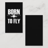 パイロットフライアピートラブおもしろいパイロット 名刺 (正面/裏面)