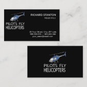 パイロットフライヘリコプター 名刺 (正面/裏面)