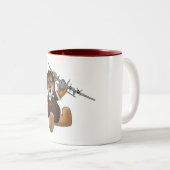 パイロットベアコーヒーマグ ツートーンマグカップ (正面右)