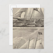 パイロットボートEGナイト&ウィルダン ポストカード (正面/裏面)