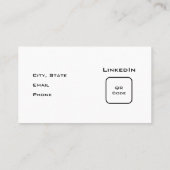 パイロットマイクロ履歴書 名刺 (裏面)