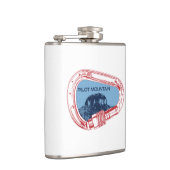 パイロットマウンテンノースカロライナ登山カラビナ フラスク (右)