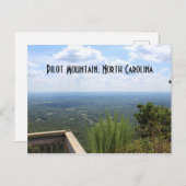 パイロットマウンテンバケーションキープサクノースカロライナ ポストカード (正面/裏面)