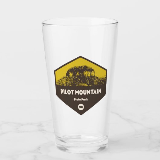 パイロットマウンテン州パークノースカロライナ タンブラーグラス (正面)