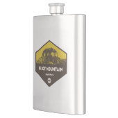 パイロットマウンテン州パークノースカロライナ フラスク (左)