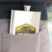 パイロットマウンテン州パークノースカロライナ フラスク (インサイチュ)