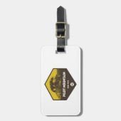 パイロットマウンテン州パークノースカロライナ ラゲッジタグ (正面縦)