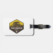 パイロットマウンテン州パークノースカロライナ ラゲッジタグ (裏面横)