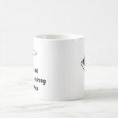 パイロットマグ – 危険でないフライイングセラミックマグ11oz コーヒーマグカップ (中央)